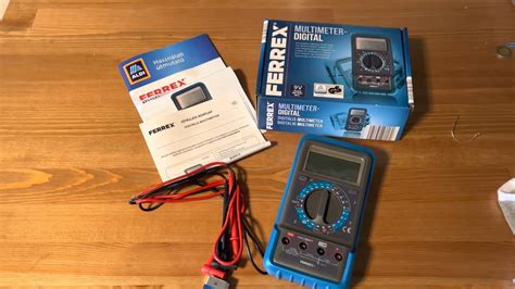 FERREX Digital Multimeter ALDI SÜD Aldi Digital Multimeter Ferrex