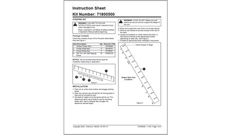 Lawn Stripping Kit Accessories IKON