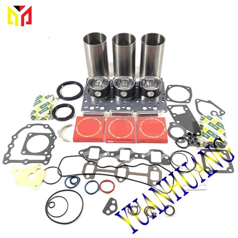 D Engine Rebuild Kit With Overhaul Full Gasket Kit For Kubota Engine