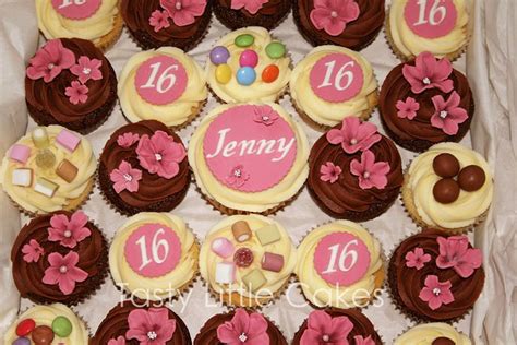 Jennys 16th Birthday Cupcakes A Photo On Flickriver