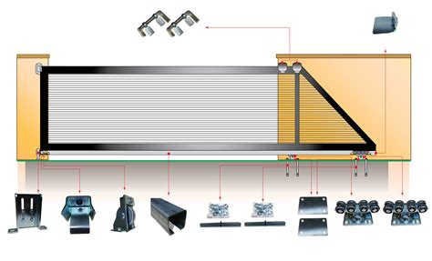 Buy Beninca Hi Motions Slide Gate Truck Assembly Kit Medium Of Ft