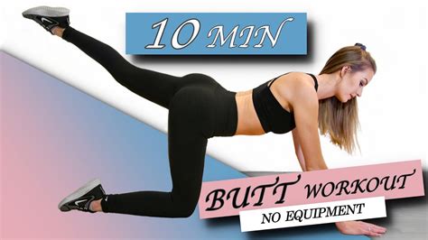 BOOTY WORKOUT FOR WOMEN Low Impact No Equipment YouTube