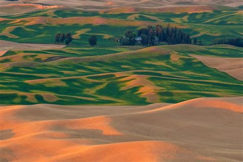 Premium Photo View Of Steptoe Butte In The Palouse Region Washington