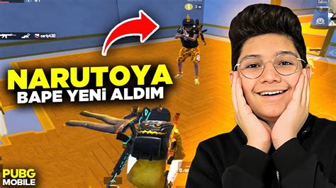 NARUTOYA BAPE SETİ ALDIM PUBG MOBİLE YouTube