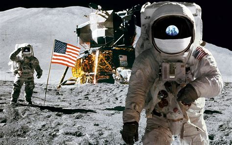 Nasa Astronaut Moon Backgrounds For Desktop