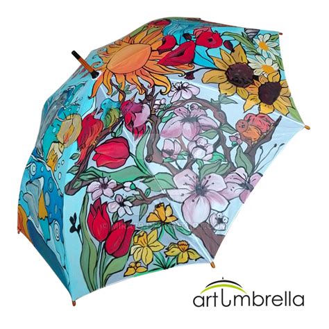 Seasons Umbrella By Mira79 On Deviantart Cool Umbrellas Umbrellas