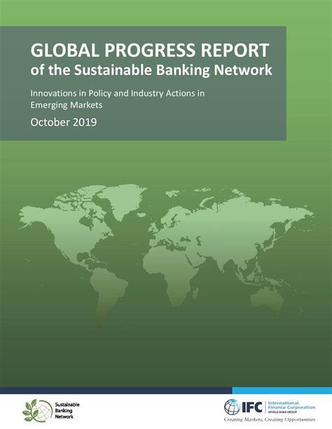 Global Progress Report Of The Sustainable Banking Network Innovations