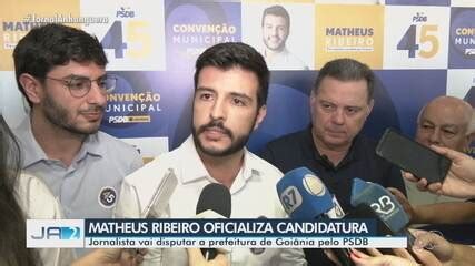 Psdb E Cidadania Oficializam Matheus Ribeiro Como Candidato A Prefeito