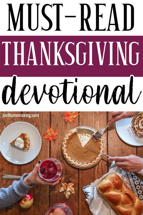 Short Devotionals For Thanksgiving