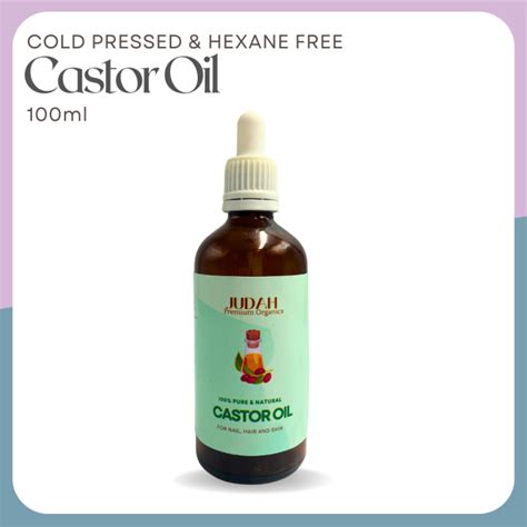 Castor Oil Pure Organic Castor Oil For Hair Grower Castor Oil Cold