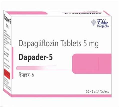 Dapagliflozin Tablet 5 10MG Packaging Size 10x14 Tablets At Rs 358