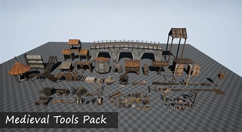 Medieval Tools Pack in Environments - UE Marketplace