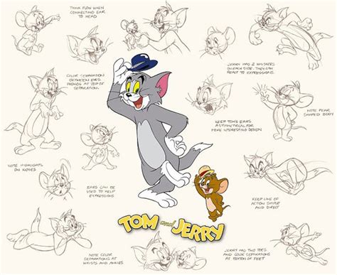 Living Lines Library: Tom and Jerry (TV Series 1940- ) - Model Sheets ...