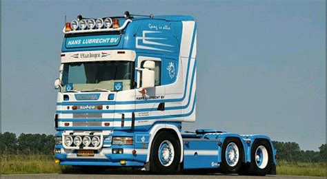 HANS LUBRECHT BV SCANIA R4 TOPLINE 6X2 TWINSTEER CONTAINER TRAILER 3