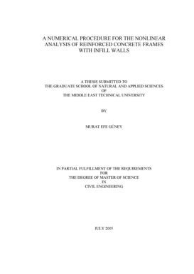 Fillable Online A Numerical Procedure For The Nonlinear Analysis Of Fax