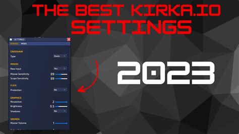 The Best Settings In 2023 Youtube