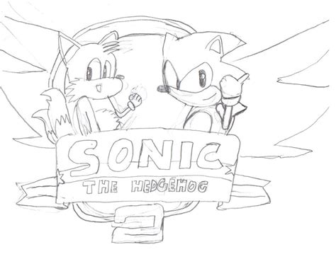 Sonic The Hedgehog 2 Title Screen By Kdaddy463 On Deviantart