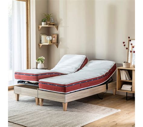 Ensemble Matelas Relaxation Latex Sommier Et Pieds Cr Puscule