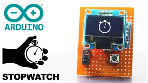 Arduino Oled Stopwatch Tutorial