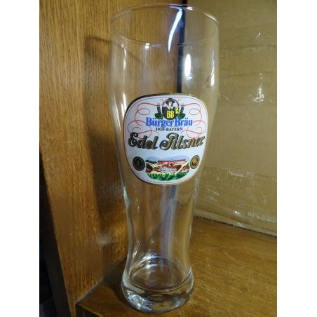 1 VERRE BURGER BRAU 50CL HT 22 40CM EDEL PILSNER Tigrebock