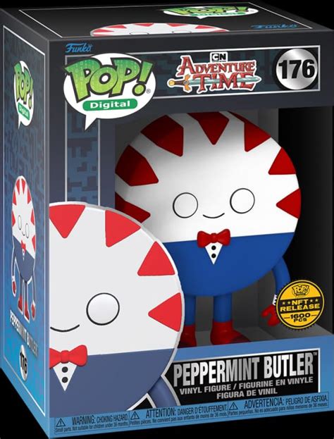 Amazon.com: Funko POP! Digital Peppermint Butler NFT Exclusive Physical ...