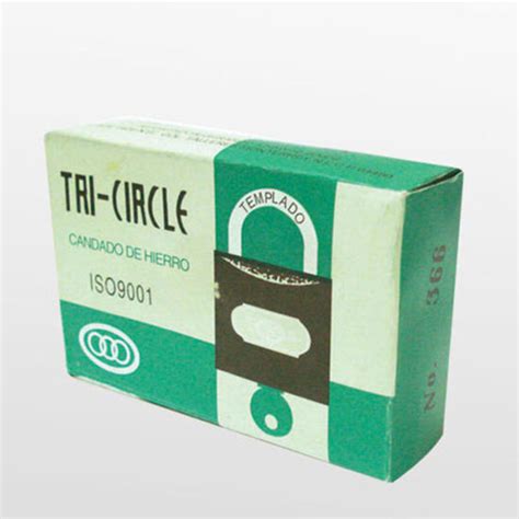 Tri Circle 20 25 32 38 50 63mm High Quality Iron Pad Lock As284