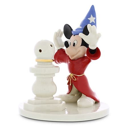 Disney Lenox Figurine Sorcerer Mickey Mouse Light Up Fig