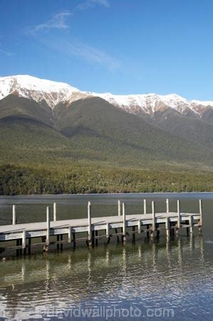 Jetty Lake Rotoiti And St Arnaud Range St Arnaud Nelson Lakes