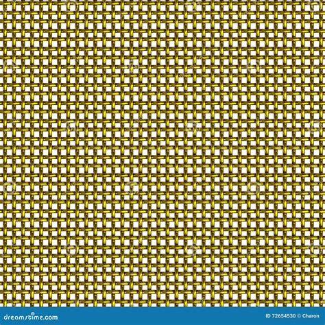 Golden Wire Mesh Seamless Pattern Stock Photo Image Of Golden