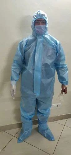 Doctor General Wear Non Woven Clovia Sitra Certified Coverall Gsm 10