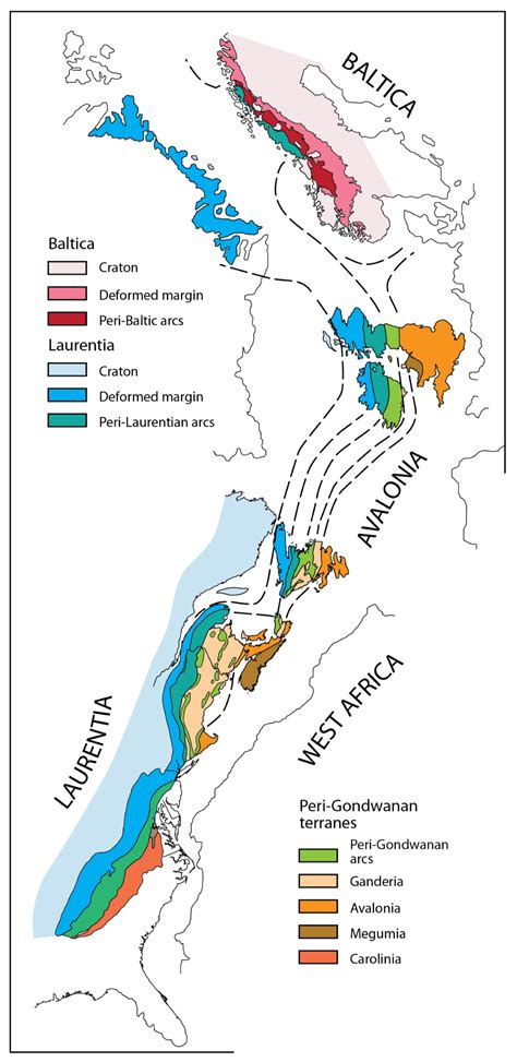 Appalachian Caledonian Orogeny Cabox
