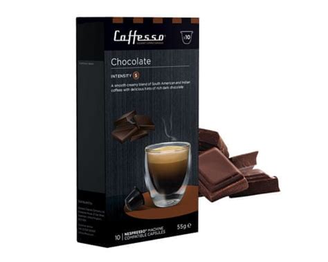 Caffesso Chocolate Ks K Vov Ch Kapsl Kompatibiln Ch Do K Vovar