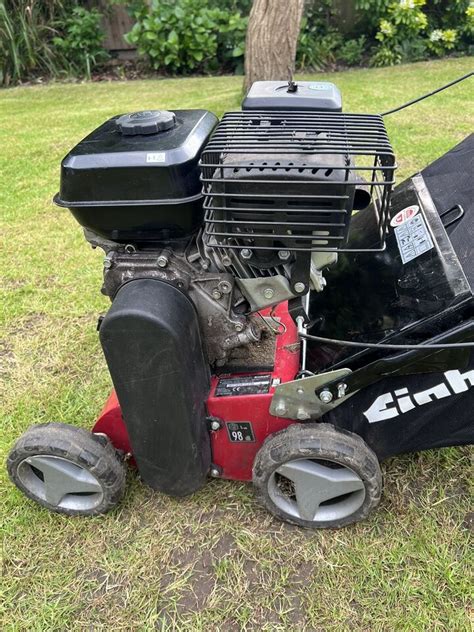 Einhell Gc Sc P Petrol Lawn Scarifier Recommended For Lawns Upto