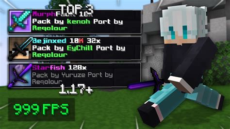 Top 3 Best Mcpe Pvp Texture Packs Fps Boost 117 Minecraft Pe