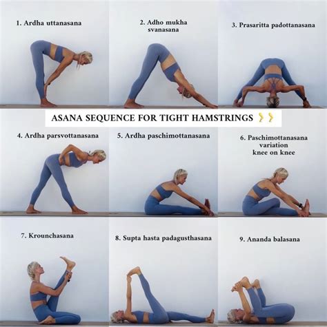 Yoga Sequence For Tight Hamstrings Tight Hamstrings Yoga For Runners