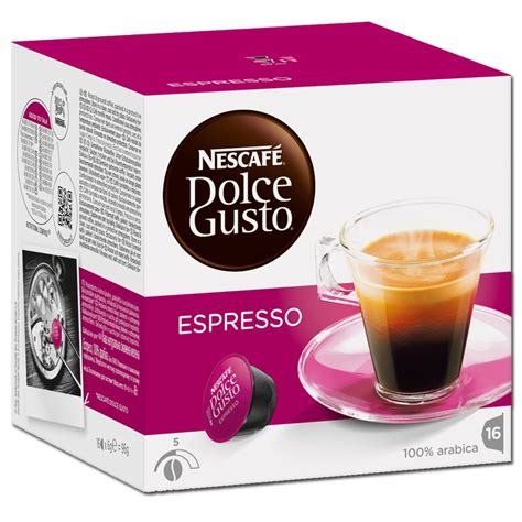 Dolce Gusto Espresso Nescafe Kaffee 16 Kapseln Kaffee Kaffeepads Und