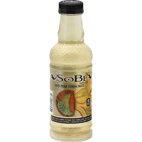 Sobe Energize White Peach Oolong Tea 20 Fl Oz Plastic Bottle