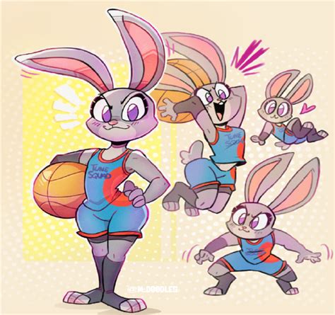 Judy In Space Jam 2 Confirmed Crossover In 2021 Furry Art