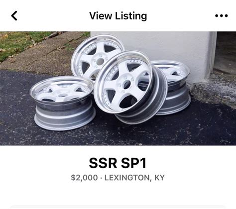 SSR SP1 for sale : r/Wheels