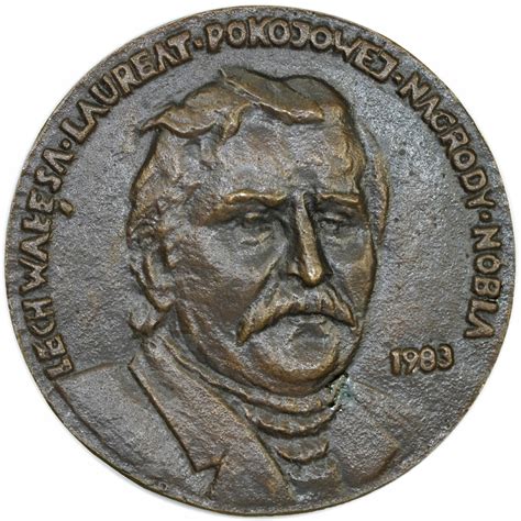 Medal Lech Wa Sa Pokojowa Nagroda Nobla Rok