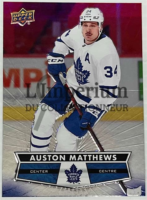 2021 2022 Hockey Card 34 Auston Matthews