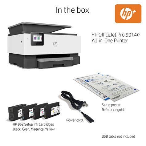 HP OfficeJet Pro 9014e A4 Colour Multifunction Inkjet Printer With HP