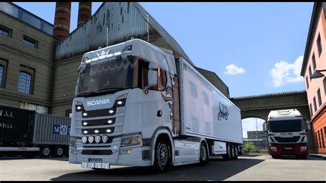 ETS2 MODS 1 40 1 41 SCANIA 770S MOD 770HP SPEED TEST ON THE HIGHWAY