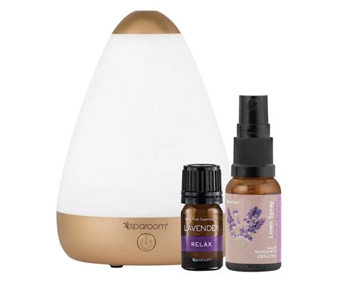 Sparoom Lavender Mini Essential Oil Diffuser Set | Big Lots