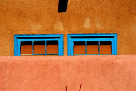 Blue Adobe Windows By Okiedado Via Flickr Adobe Windows Color