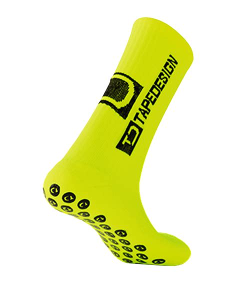 Tapedesign Socks Socken Neongelb F009 Fußballtextilien Teamsport