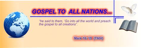 The Gospel To All Nations