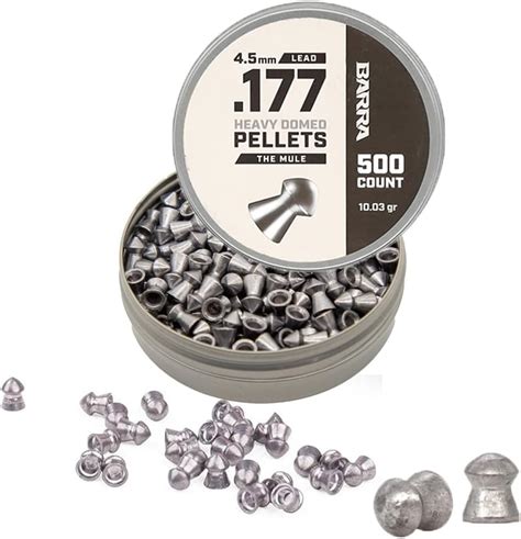 Amazon Barra Mule Heavy Domed Cal Mm Pellets Lead Ammo