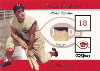 Ted Kluszewski Cards Trading Card Database