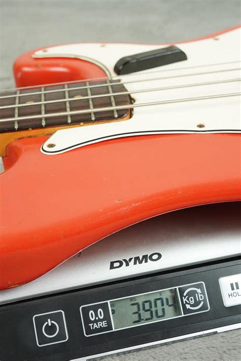 Fender Precision Bass Original Fiesta Red Ohsc